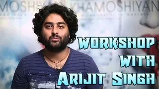 Arijit Singh with Subhash Ghai at MUSIC WORKSHOP