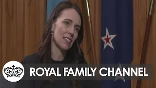 New Zealand PM Jacina Ardern on Queen