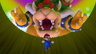 Mario Party 10 - Mario vs Luigi vs Toad vs Toadette vs Bowser - Mushroom Park