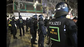 Festnahmen und 13 Verletzte Polizist*innen bei Demo gegen Corona-Schutzmaßnahmen