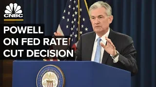 Fed Chairman Jerome Powell on interest rate cut decision – 07/31/2019