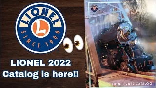 Lionel Trains 2022 Volume 1 catalog review