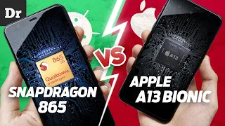 Почему Snapdragon 865 ЛУЧШЕ A13 Bionic?