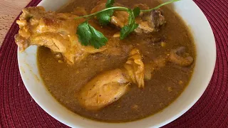 Pollo En Pinol( Receta De Abuela) Muy Delicioso 😋