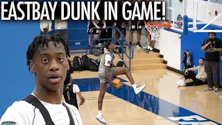 AJ Dybantsa Shook the Court with His Epic Eastbay Dunk!