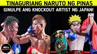 Tinaguriang NARUTO ng Pinas Ginulpi ang Knockout Artist ng Japan!