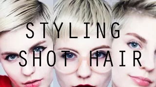 STYLING SHOT HAIR | УКЛАДКИ НА КОРОТКИЕ ВОЛОСЫ