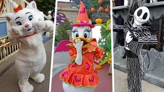 Meet Disney Characters - Halloween 2016 - Disneyland Paris - Part 2