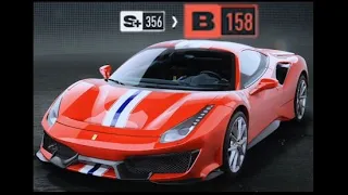 NFS Unbound : Tuto : Comment passer une Ferrari 488 Pista en classe B