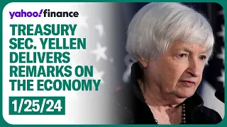 Treasury Secretary Janet Yellen delivers remarks on the economy