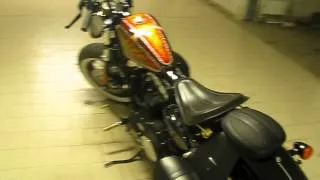 harley davidson sportster bobber forty eight 48 old school from italia italy