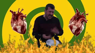 Bilal Göregen - Ievan Polkka (The Hornless Tribe -THRASH METAL) [Cat Vibing to Street Drummer Meme]