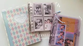 📓✨Организация биндера seventeen | seventeen binder organization