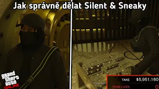 Jak SPRÁVNĚ Dělat Casino Heist - Silent & Sneaky | GTA ONLINE