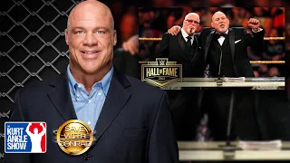 Kurt Angle on The Steiner Brothers in the WWE Hall of Fame
