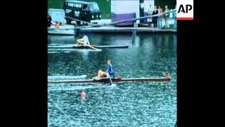 SYND 29 8 77 WORLD ROWING CHAMPIONSHIP IN AMSTERDAM, HOLLAND