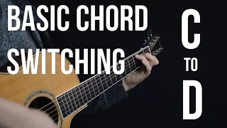 Chord Switching Practice - C to D