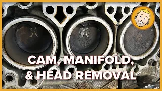 Boxster Cam, Manifold, and Head Removal  (BBB Part 11)