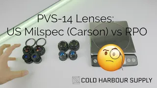 Carson (US Milspec) vs RPO PVS-14 lenses
