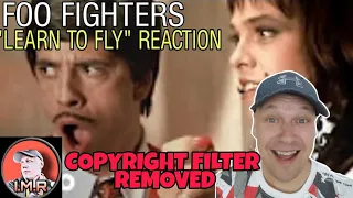 Foo Fighters Reaction - LEARN TO FLY (COPYRIGHT FILTER REMOVED) | FIRST TIME REACTION TO