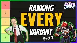 Ranking EVERY Variant! - Part 3 | Hawkeye, Kitty Pryde, Miek, Nova | Marvel Snap