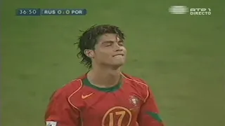 Cristiano Ronaldo Vs Russia Away (07-09-2005)