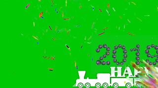 Happy new year free green screen effects