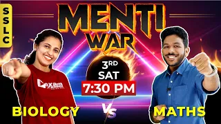 SSLC | Menti Revision | Maths Vs Biology | Exam Winner