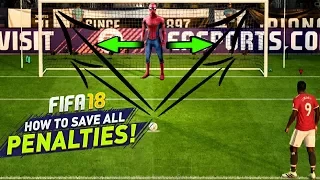 FIFA 18 HOW TO SAVE ALL PENALTIES TUTORIAL - HOW TO DEFEND PENALTIES (Pks) TRICK