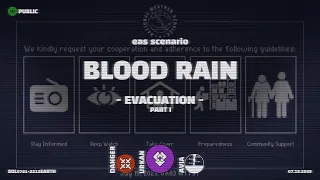 Evacuation - Blood Rain | EAS Scenario | Emergency Alert System | Part 1