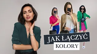 5 konkretnych porad jak łączyć kolory w stylizacjach 💚💜💖| ZOPHIA Stylistka