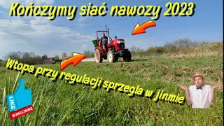 Dziękuję za 6000sub🙂/Jinma 254 ponownie w akcji nawozy/wtopa przy regulacji sprzegla/nowe kobylki 6t