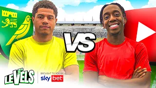 Pro Footballer vs YouTuber | NORWICH vs MANNY