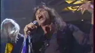 Aerosmith living on the edge live on french tv