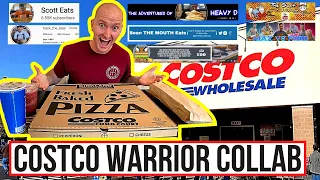 COSTCO EPIC WARRIOR CHALLENGE | Costco Collab | Costco Food Court Challenge Costco Warrior Challenge