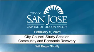 FEB 5, 2021 | City Council Study Session - Community and Economic Recovery