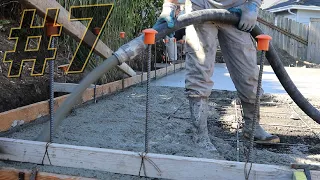 Pouring A Concrete Slab For A New Shop: Shop Build #7