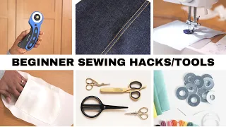 8 Beginner Friendly Sewing Hacks & Tools You Need to Try