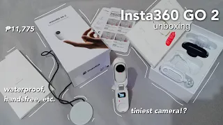 Insta360 GO 2 on Shopee + UNBOXING 📷  tiny camera for vlogging✨ ph