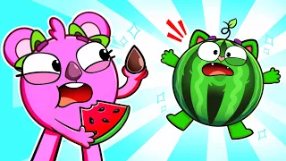 🍉 Watermelon Is Growing In My Tummy Song 😋 And More Funny Kids Songs 😻🐨🐰🦁 by Baby Zoo Karaoke