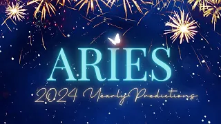 Aries Wow! 2024 will be better than you expect! Life will never be the same!