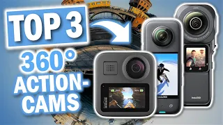 Beste 360 GRAD KAMERAS 2024 | Top 3 360° Actioncams