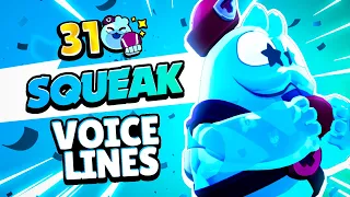 Squeak | Pins and Voice Lines