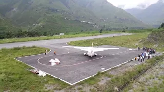 Crazy takeoff Sita air and summit air at kolti airport bajura