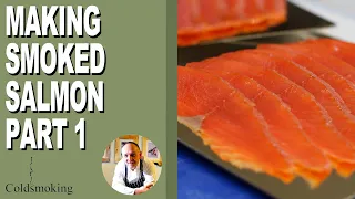 HOW TO MAKE COLD SMOKED SALMON Part 1 - Fileting the salmon.