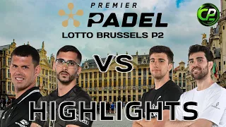 RAMIRO & GIL VS GOENAGA & ZAPATA - R32 PREMIER PADEL LOTTO BRUSSELS P2 - HIGHLIGHTS