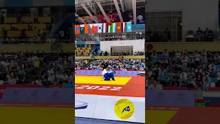 Дзюдо.Чемпионат Азии.Мужчины +100 кг. Әділ Оразбаев одержал победу в первом раунде.