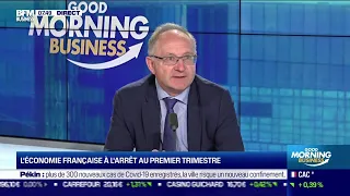 Jean-Luc Tavernier (Insee) : L'économie française à l'arrêt au premier trimestre