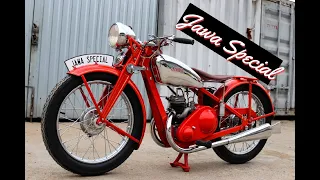 Jawa Special, редкий мотоцикл 1938 года, о чем жалеет Беляев)