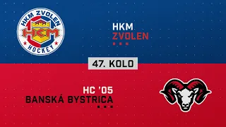 47.kolo HKM Zvolen - HC 05 Banská Bystrica HIGHLIGHTS